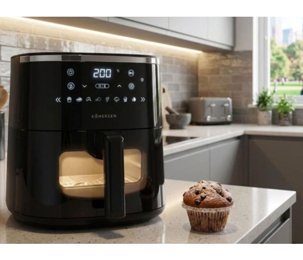 Kohersen Air Fryer Black Matt NX Ceramic KHAF-M01-S01 - 1575582 - zdjęcie 11