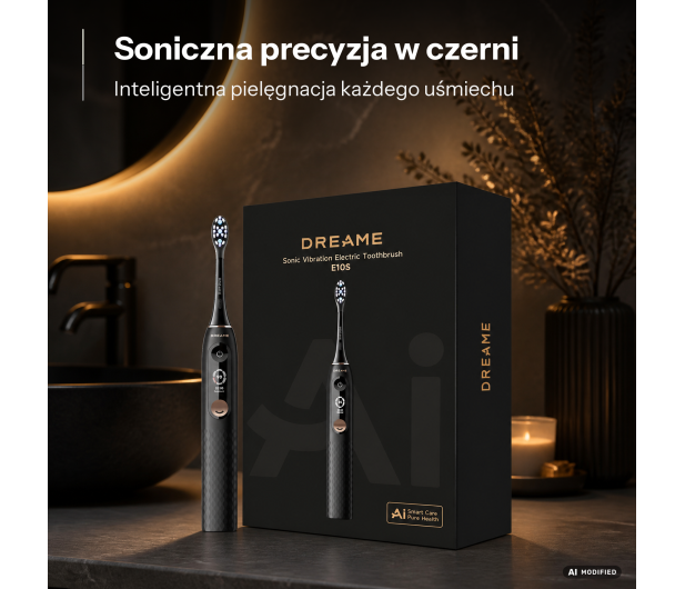 Dreame Szczoteczka soniczna E10S (czarna) - 1576714 - zdjęcie 5