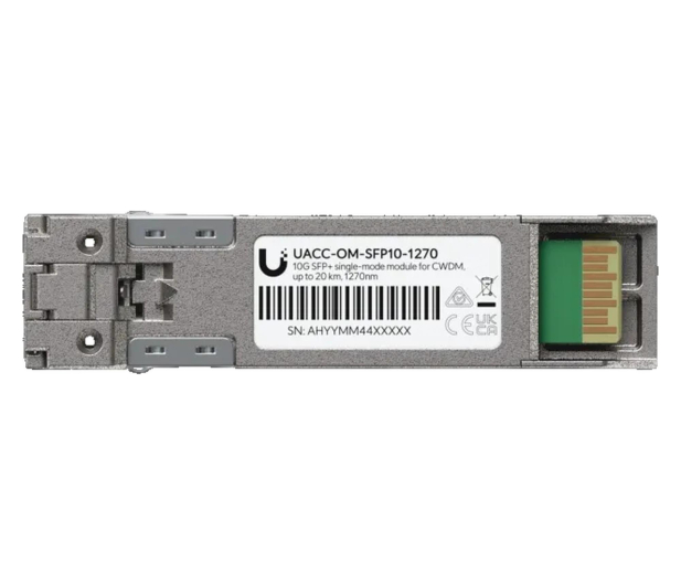 Ubiquiti UACC-OM-SFP10-1270 1270nm 10G 20km single mode duplex LC UPC - 1573802 - zdjęcie 3