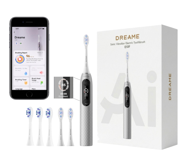 Dreame Szczoteczka soniczna E10F (srebrna) - 1576717 - zdjęcie 4