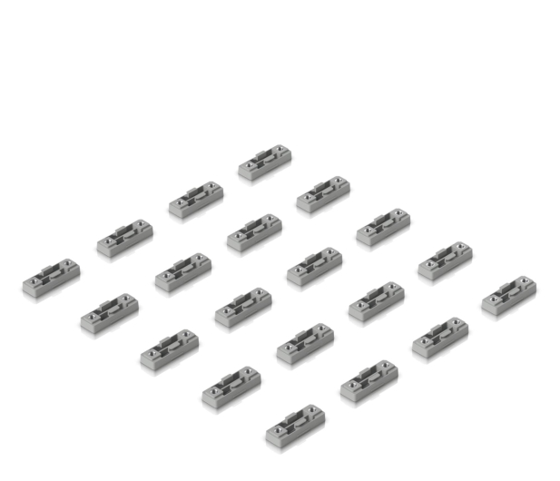 Ubiquiti UACC-Rack-PM-Kit Wkładki zatrzaskowe 1U 20-Pack - 1573849 - zdjęcie