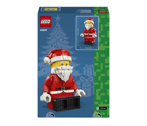 LEGO 40820 Powiększona minifigurka Świętego Mikołaja - 1577948 - zdjęcie 13