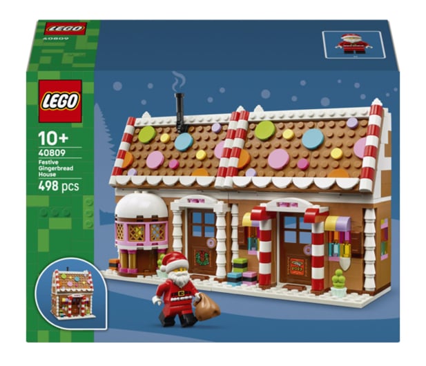 LEGO 40809 Świąteczna chatka z piernika - 1577946 - zdjęcie