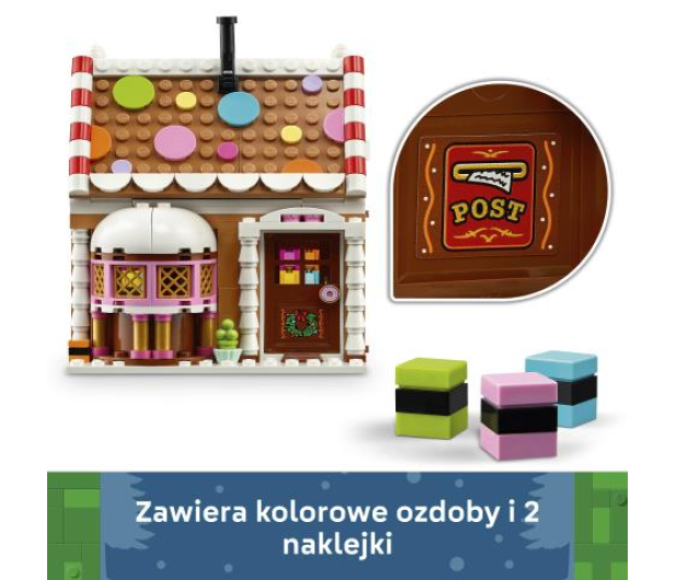 LEGO 40809 Świąteczna chatka z piernika - 1577946 - zdjęcie 13