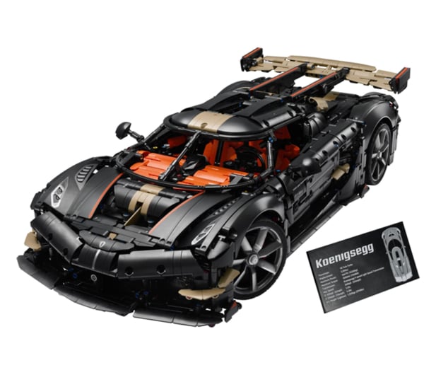 LEGO Technic 42232 Koenigsegg Sadair's Spear Megacar - 1577949 - zdjęcie 3