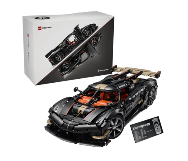 LEGO Technic 42232 Koenigsegg Sadair's Spear Megacar - 1577949 - zdjęcie 2