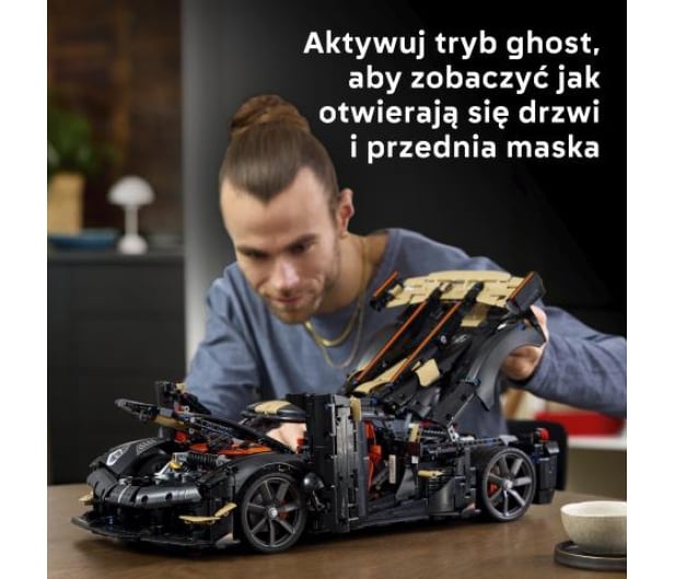 LEGO Technic 42232 Koenigsegg Sadair's Spear Megacar - 1577949 - zdjęcie 11