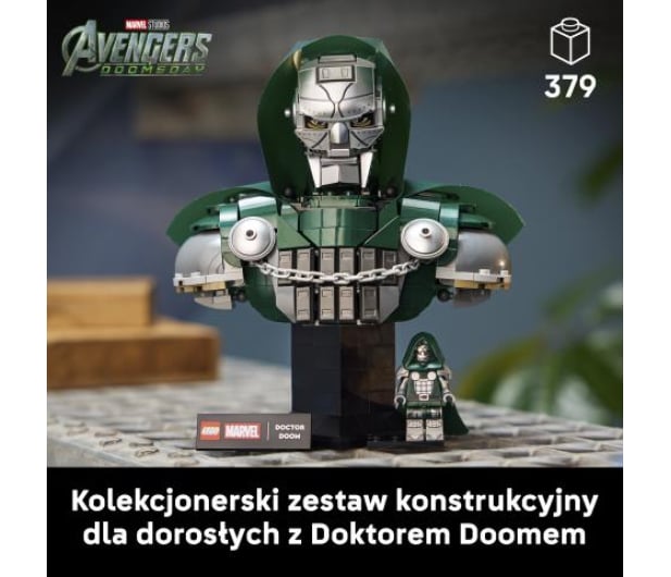 LEGO Marvel 76345 Popiersie Doktora Dooma - 1577951 - zdjęcie 7