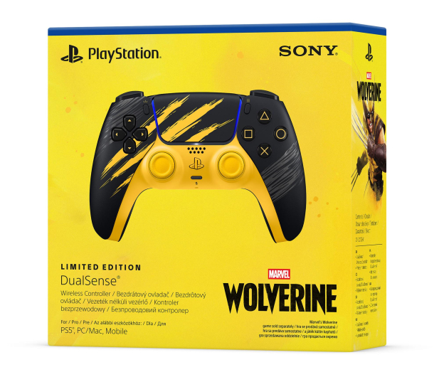 Sony PlayStation DualSense – edycja limitowana Marvel’s Wolverine - 1582124 - zdjęcie 6
