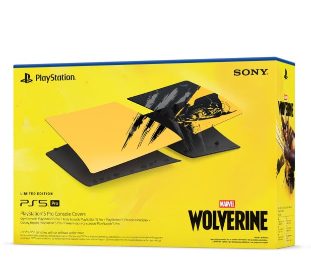 Sony Osłona PlayStation 5 Pro – limited edition Marvel’s Wolverin - 1582096 - zdjęcie