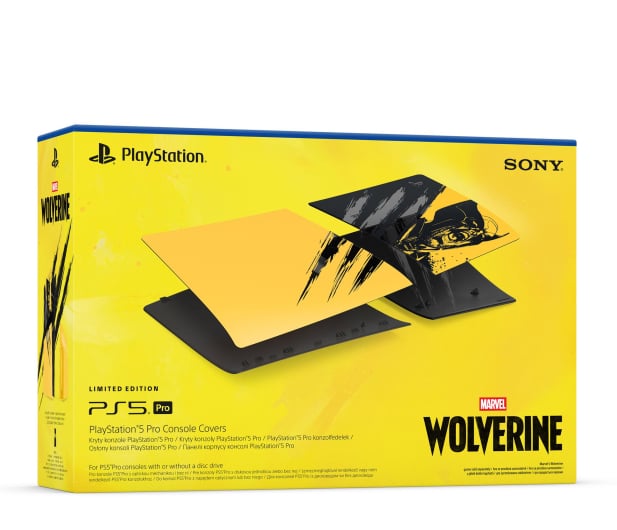 Sony Osłona PlayStation 5 Pro – limited edition Marvel’s Wolverin - 1582096 - zdjęcie 4