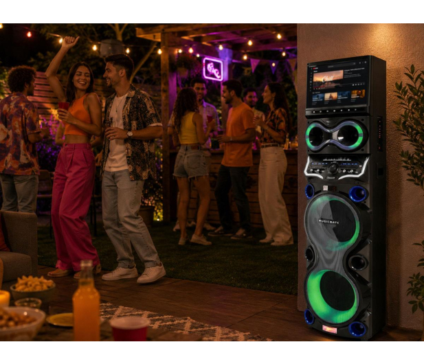 MusicMate KTV MM-SC1500 MegaParty Tower - 1552113 - zdjęcie 16