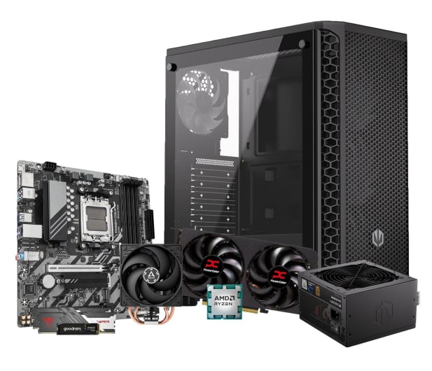 Polecany zestaw Ryzen 5 7500F/32GB/1TB/RX 9060 XT 16GB - 1578643 - zdjęcie