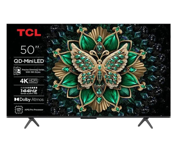 TCL 50Q6C 50" QD-Mini LED 4K 144Hz Google TV Dolby Vision IQ Dol - 1579706 - zdjęcie 2