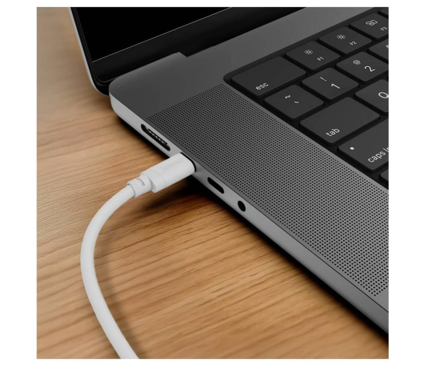 Hama Kabel ładujacy/data USB-C 60W 2m biały - 1580626 - zdjęcie 3