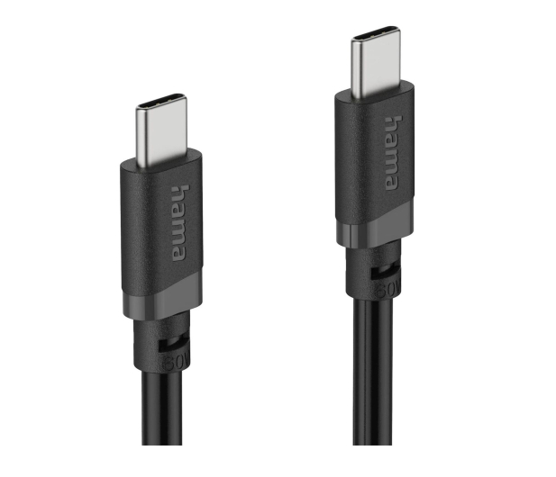 Hama Kabel ładujacy/data USB-C 60W 3m czarny - 1580627 - zdjęcie 2