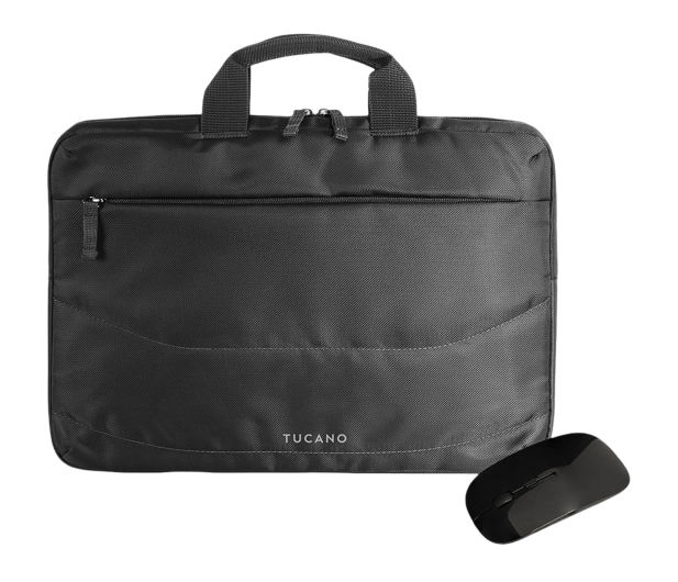 Tucano Borsa Idea 13,3-14" + Myszka Czarna - 1577939 - zdjęcie