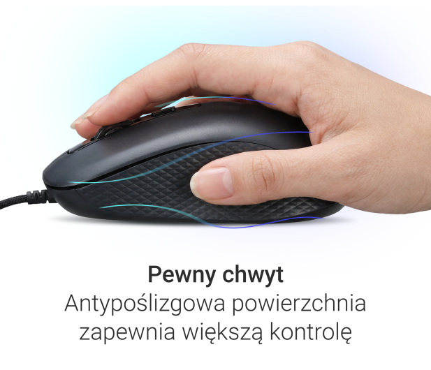 Silver Monkey Przewodowa mysz optyczna M110C - 1514813 - zdjęcie 6