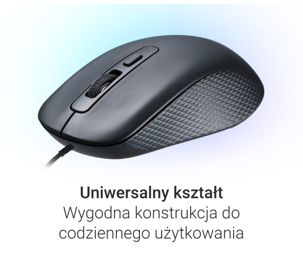 Silver Monkey Przewodowa mysz optyczna M110C - 1514813 - zdjęcie 7