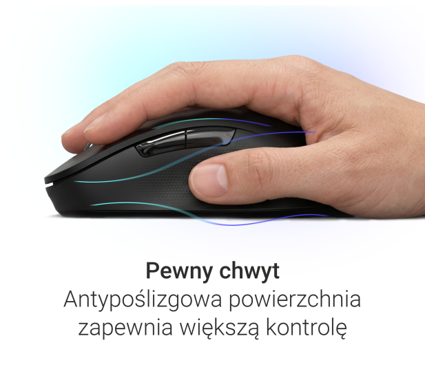Silver Monkey Bezprzewodowa mysz optyczna Office Plus - 1514811 - zdjęcie 6