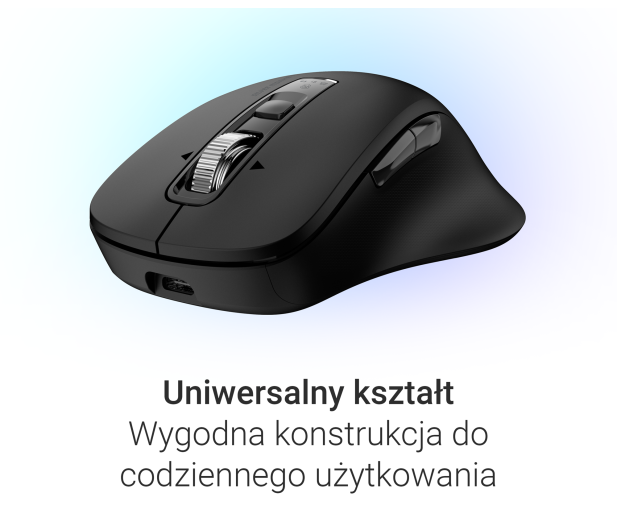 Silver Monkey Bezprzewodowa mysz optyczna Office Plus - 1514811 - zdjęcie 7