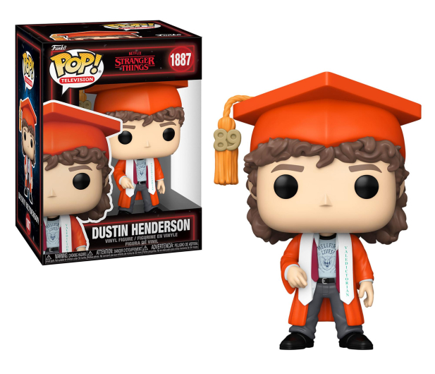 Funko POP POP TV: Stranger Things S5 - Dustin Henderson (Graduation) - 1581129 - zdjęcie