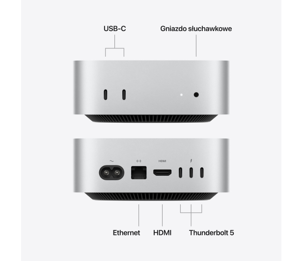 Apple Mac Mini M5 Pro/48GB/4TB MacOS 20R GPU - 1585449 - zdjęcie 4