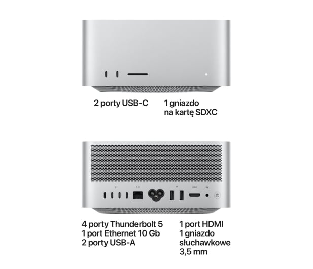 Apple Mac Studio M5 Max/36GB/512 MacOS 32R GPU - 1585376 - zdjęcie 4