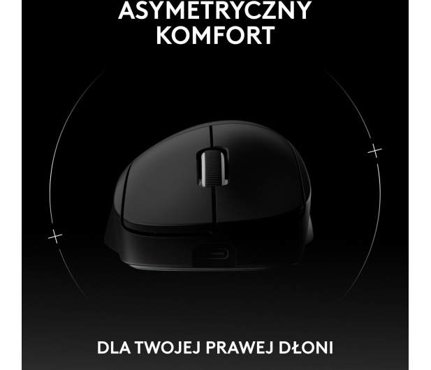 Logitech G PRO X Superlight 2 DEX czarny - 1580083 - zdjęcie 3