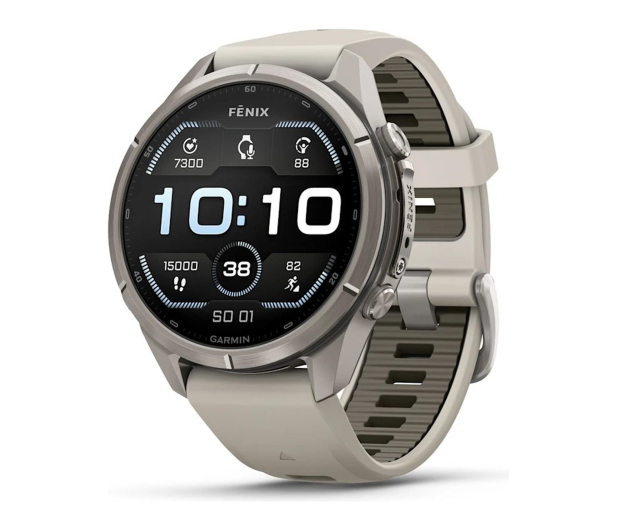 Garmin fenix 9 Pro 43mm Fog Gray / Dark Sandstone - 1585657 - zdjęcie 7