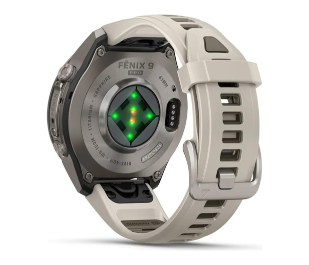 Garmin fenix 9 Pro 43mm Fog Gray / Dark Sandstone - 1585657 - zdjęcie 4