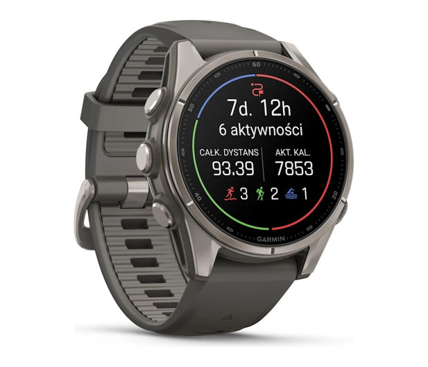 Garmin fenix 9 43mm Pebble Gray - 1585660 - zdjęcie 2