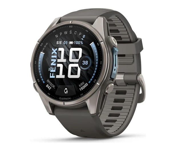 Garmin fenix 9 43mm Pebble Gray - 1585660 - zdjęcie 6