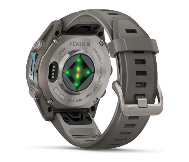 Garmin fenix 9 43mm Pebble Gray - 1585660 - zdjęcie 5