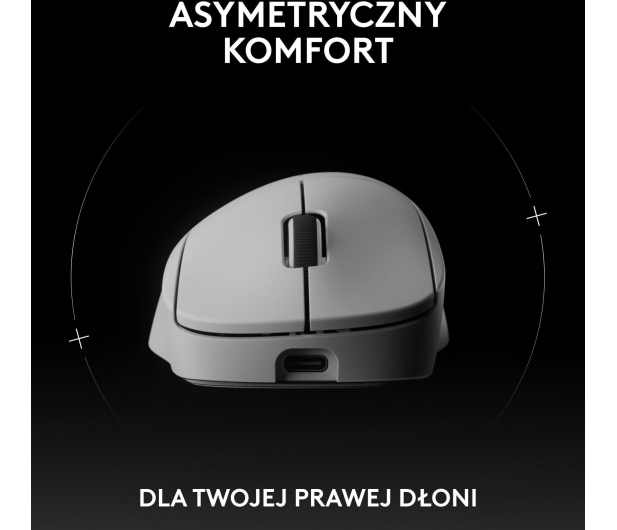 Logitech G PRO X Superlight 2 DEX biały - 1580314 - zdjęcie 3