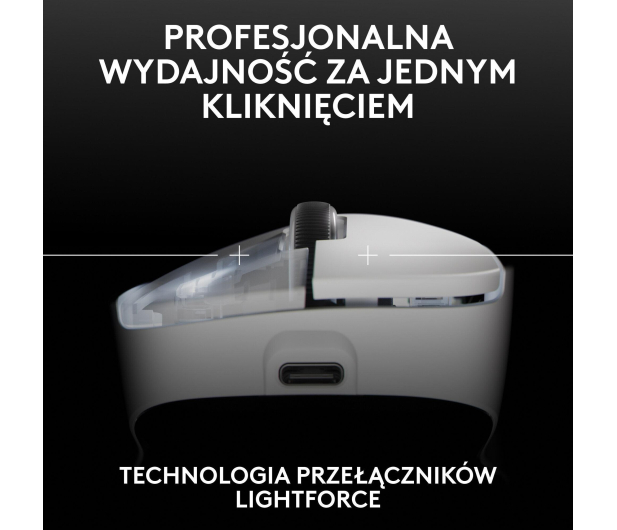 Logitech G PRO X Superlight 2 DEX biały - 1580314 - zdjęcie 6