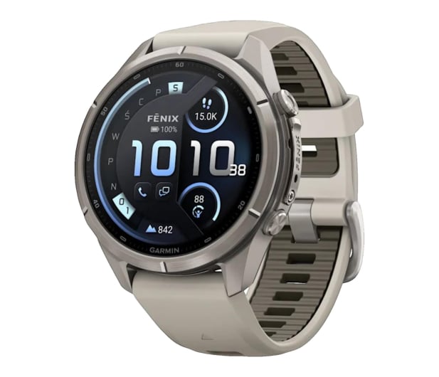 Garmin fenix 9 Pro 43mm inReach Fog Gray / Dark Sandstone - 1585566 - zdjęcie