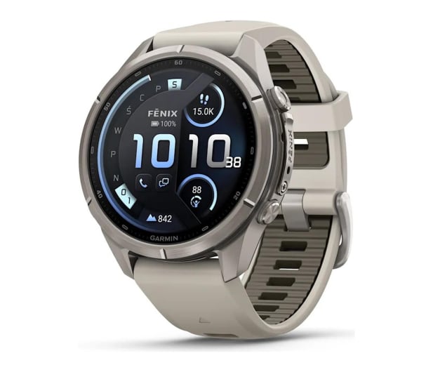 Garmin fenix 9 Pro 43mm inReach Fog Gray / Dark Sandstone - 1585566 - zdjęcie 7