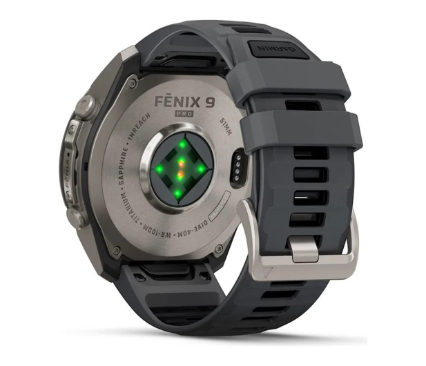 Garmin fenix 9 Pro 51mm inReach Graphite / Black - 1585656 - zdjęcie 4