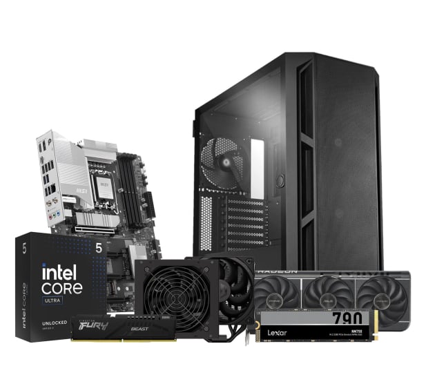 Polecany zestaw Core Ultra 5 245KF/16GB/1TB/RX9060XT 16GB - 1579955 - zdjęcie