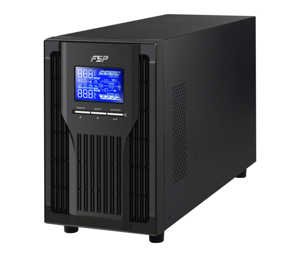 FSP Champ Tower 1K (1000VA/900W, 3x Schuko, LCD) - 1583994 - zdjęcie