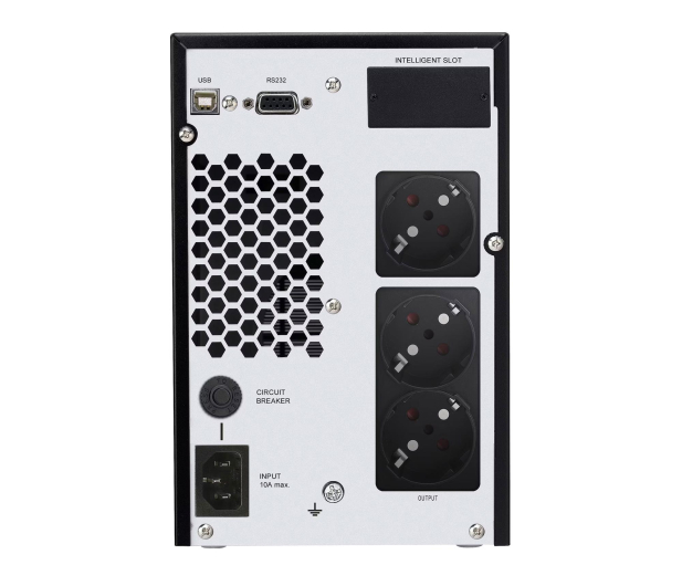 FSP Champ Tower 1K (1000VA/900W, 3x Schuko, LCD) - 1583994 - zdjęcie 2