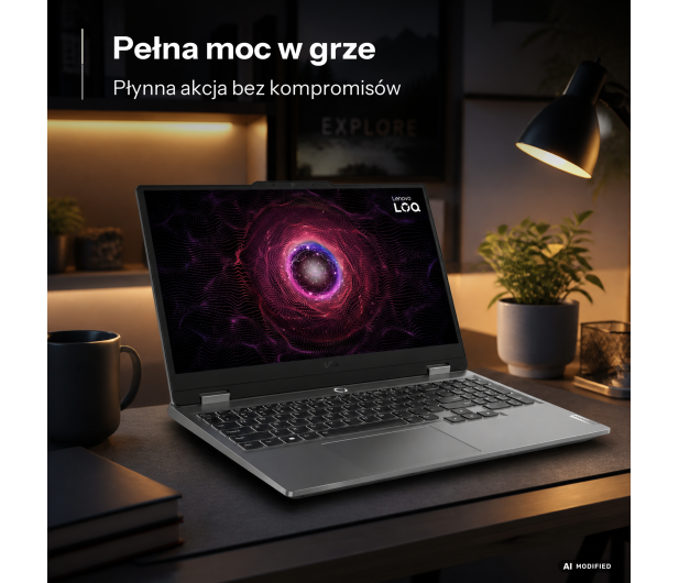 Lenovo LOQ 15 Ryzen 7-7445HS/24GB/2TB/Win11X RTX3050 144Hz - 1574285 - zdjęcie 10