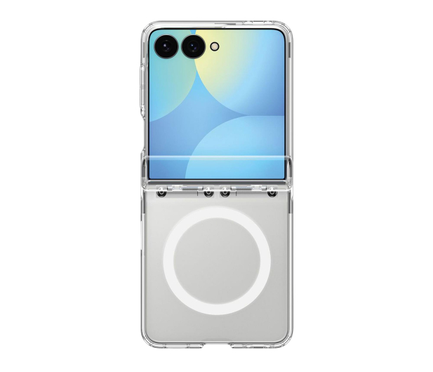 Spigen Ultra Hybrid Pro MagSafe do Samsung Galaxy Z Flip8 clear whi - 1571739 - zdjęcie