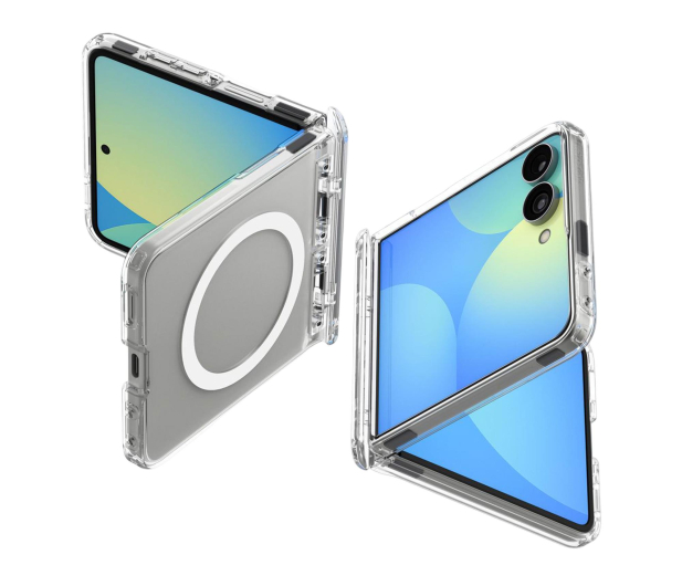 Spigen Ultra Hybrid Pro MagSafe do Samsung Galaxy Z Flip8 clear whi - 1571739 - zdjęcie 2