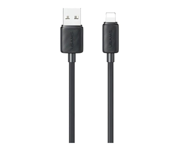 USAMS Kabel KY Series 2,4A USB-A do Lightning 1m czarny - 1569059 - zdjęcie