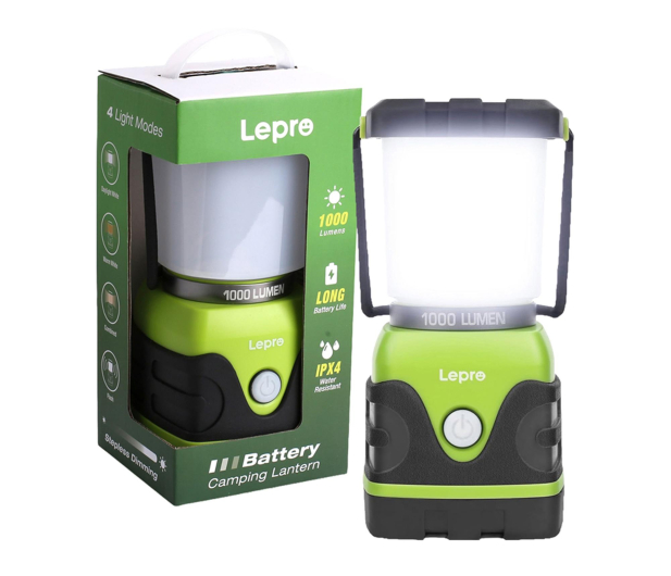 Lepro Lampa kempingowa 3300002 1000lm na baterie - 1575399 - zdjęcie
