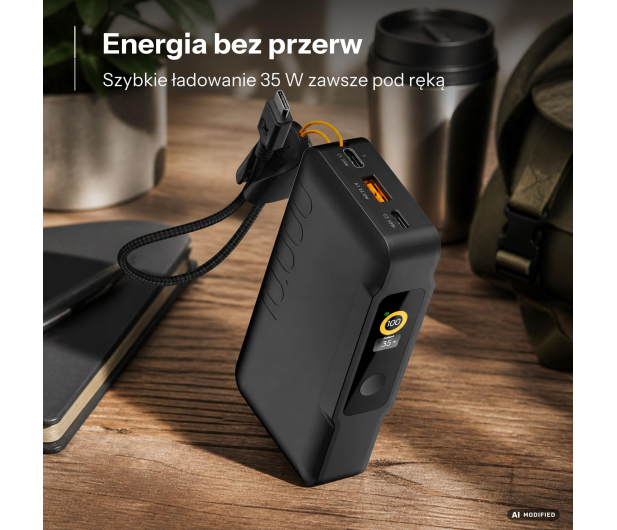 Xtorm Powerbank NextGen 10.000 mAh 35W czarny - 1572684 - zdjęcie 2