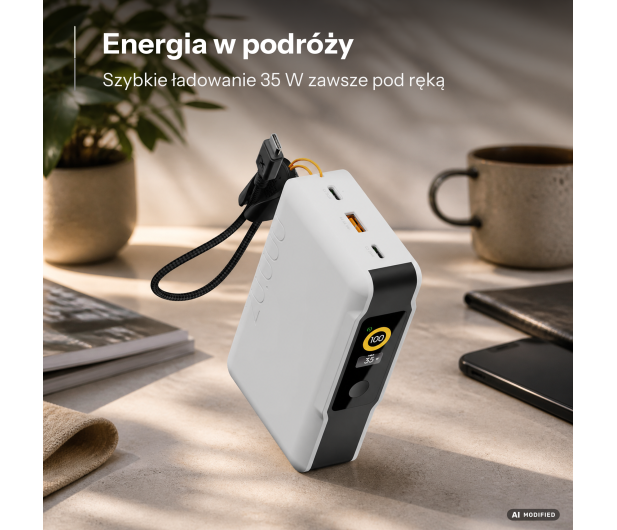 Xtorm Powerbank NextGen 20.000 mAh 35W biały - 1572685 - zdjęcie 2