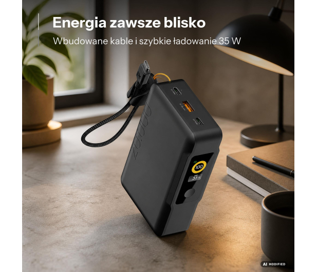 Xtorm Powerbank NextGen 20.000 mAh 35W czarny - 1572686 - zdjęcie 2